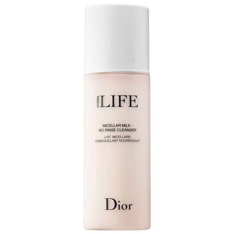 dior hydra life micellar milk no rinse cleanser 介绍|DIOR .